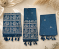 Mulberry Silk Saree - Midnight Blue