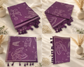 Mulberry Silk Saree - Mauve Purple