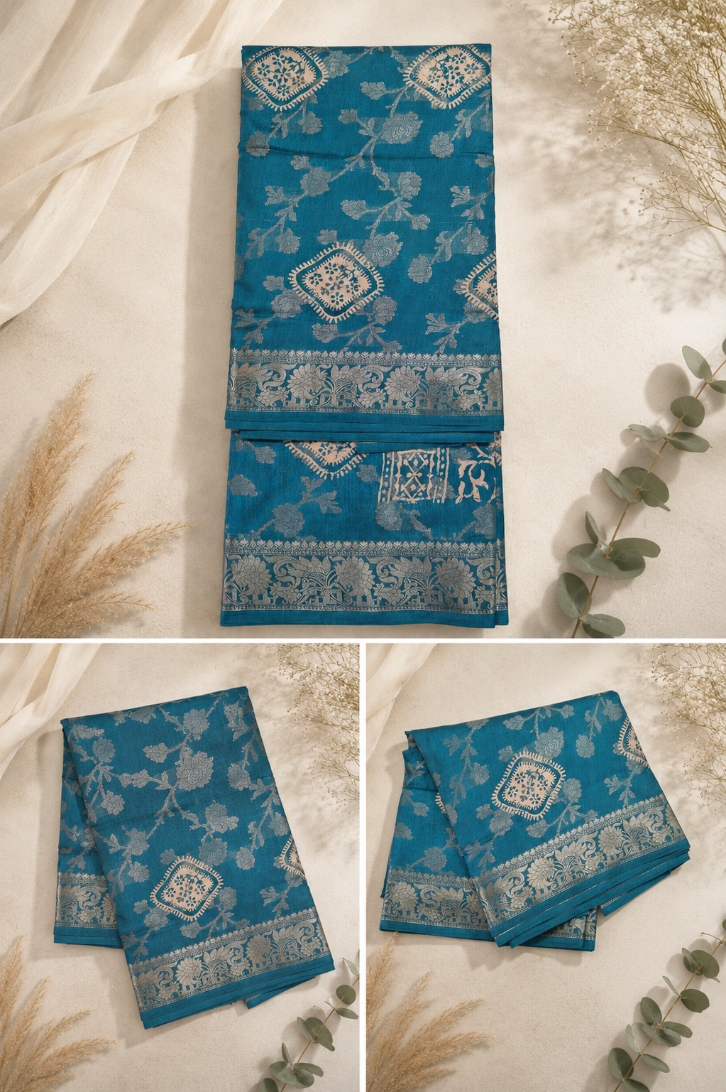 Banaras saree-Blue