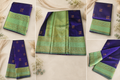 Soft Silk Saree - Dark Blue