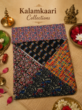 Kalamkaari Unstiched blouses- pack of 5-Pattern 2